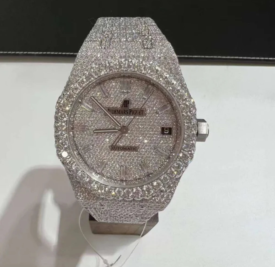 VVS1 Lab Diamond AP Iced Out Watch