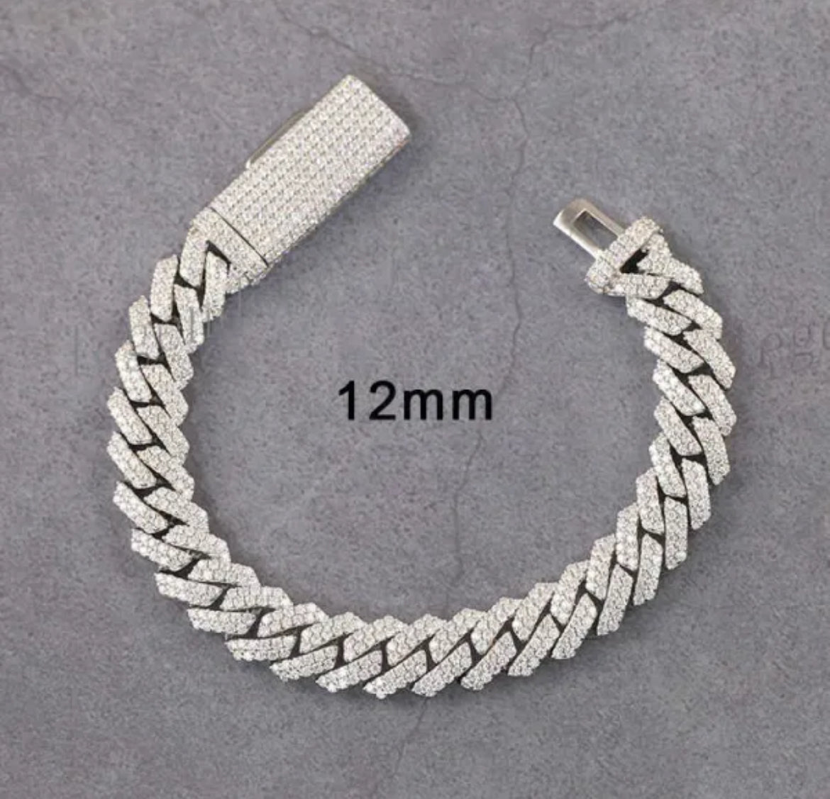 VVS Moissanite Miami Cuban Link Bracelet