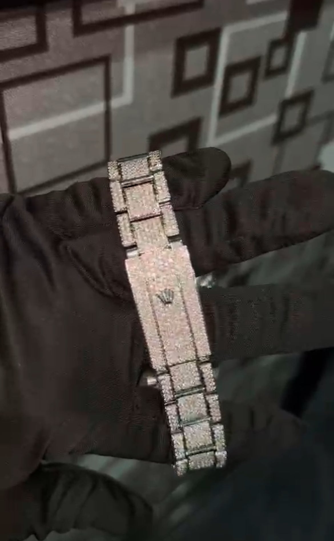 VVS1 Lab Diamond Rolex Iced Out Watch